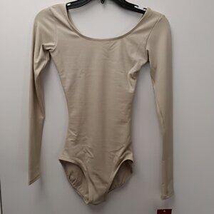 Capezio adult long sleeve leotard NEW